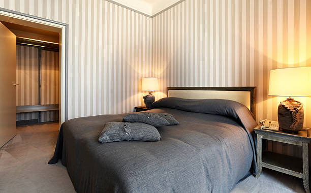 istock interior luxury apartment, comfortable bedroom 121391368