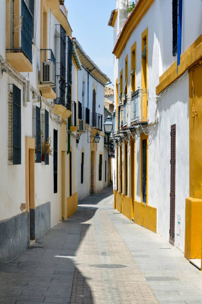 istock Empty street in Cordoba Spain 1213914673