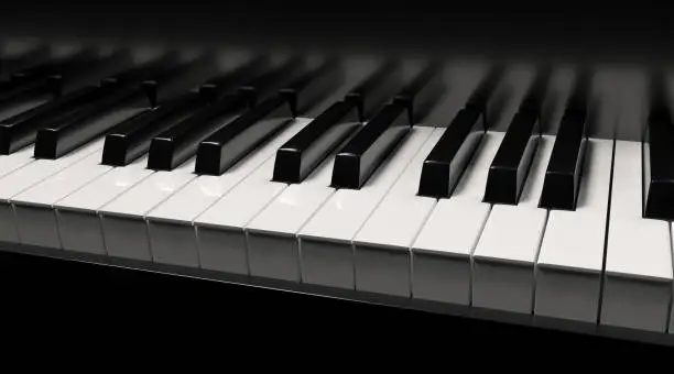 Photo of Piano 3d rendering