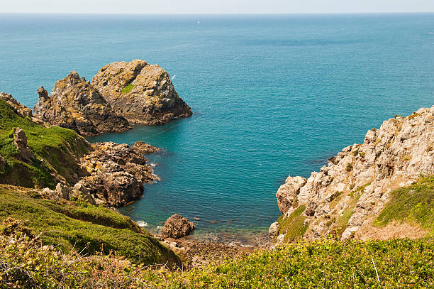 istock Rugged coastline of Guernsey 121391745