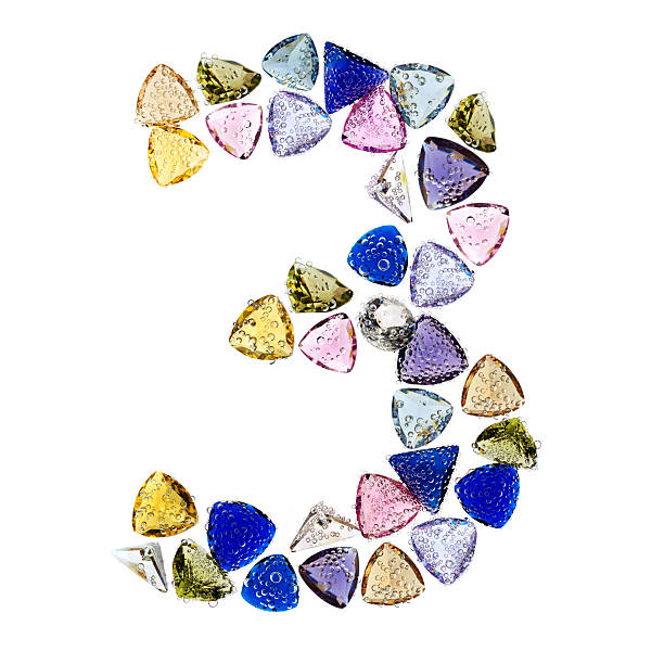 istock Gemstones Numbers Collection, Figure 3. 121392595