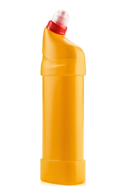 istock bottle with detergent isolated on white background. 1213928715