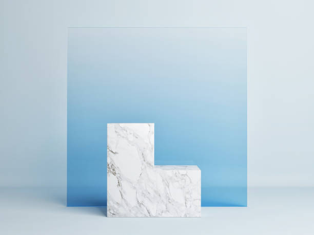 istock Mock up winner podium for presentation 1213928809