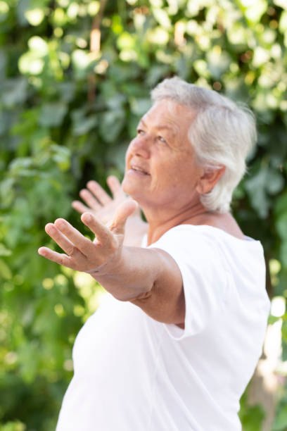 istock Happy Senior Woman 1213933348