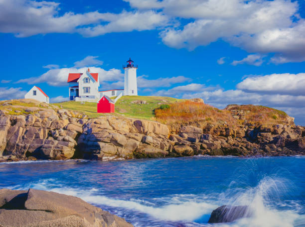 istock Nubble Lighthouse on Cape Neddick Maine 1213940797