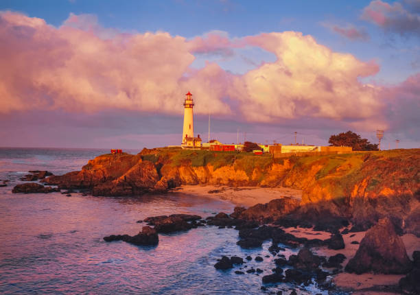istock Pigeon Point Lighthouse at Pescadero, CA 1213940953