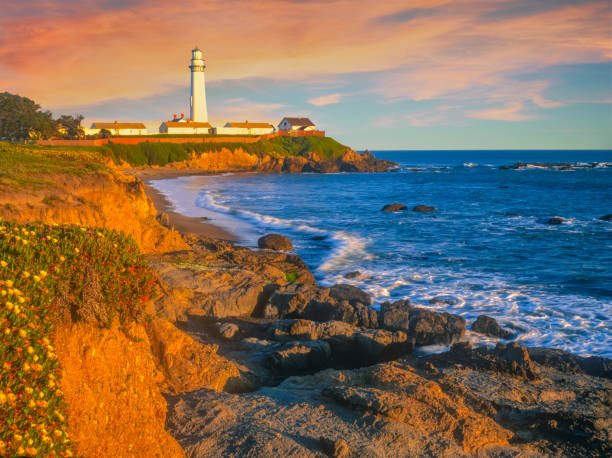 istock Pigeon Point Lighthouse at Pescadero, CA 1213940979