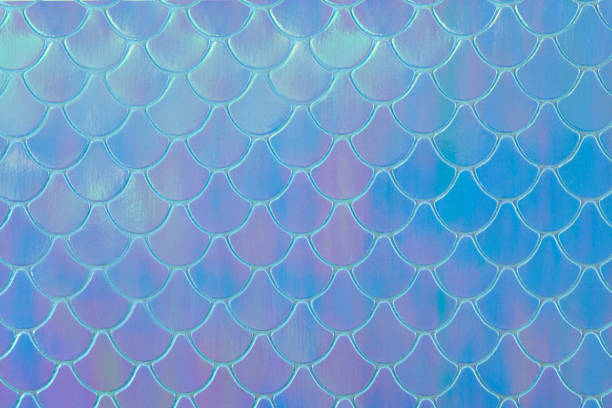 istock Abstract textured holographic background from leather surface, like mermaid or fish scales. Trendy multicolor texture with copy space. Celebration, holidays, fashion concept. Horizontal 1213941080