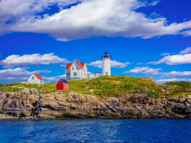 istock Nubble Lighthouse on Cape Neddick Maine 1213941136