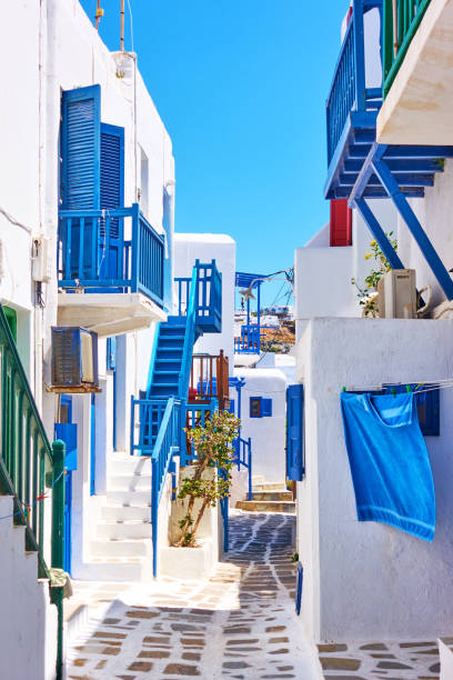 istock Street in Mykonos 1213944983