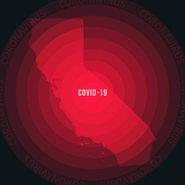 istock California map with the spread of COVID-19. Coronavirus outbreak 1213960523