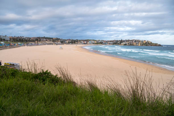istock Covid 19 - Closed Bondi Beach 1213964103