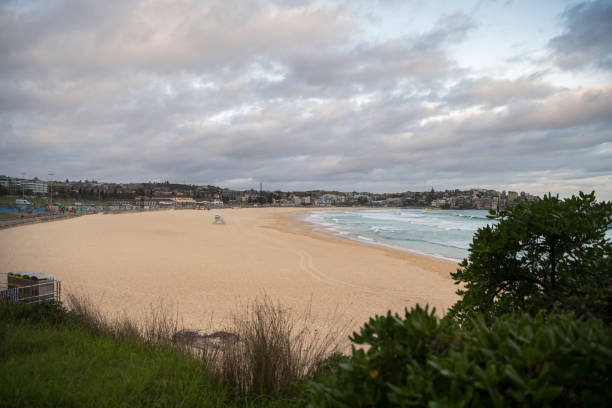 istock Covid 19 - Closed Bondi Beach 1213964106