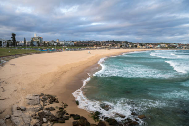 istock Covid 19 - Closed Bondi Beach 1213964221