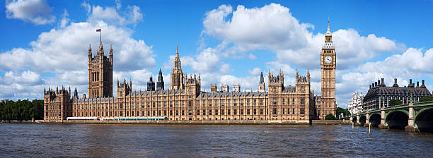 Houses of Parliament, London stock photo