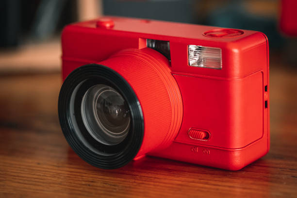 istock Vintage Film camera 1213967773