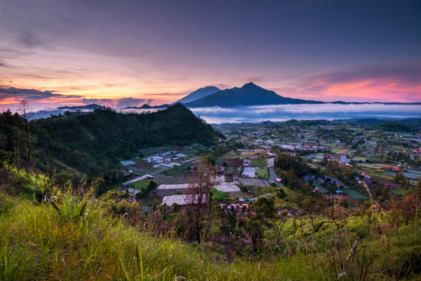istock Sunrise at Songan Village 1213972984