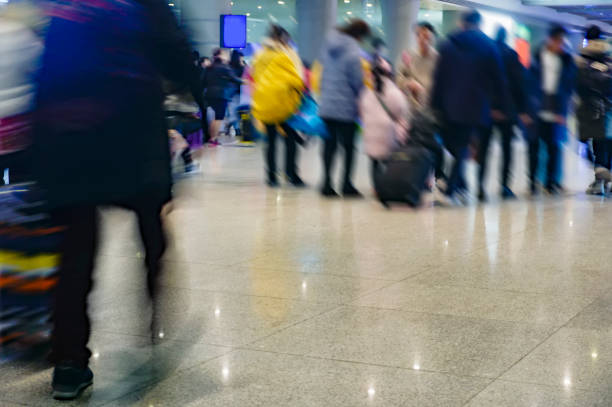 istock The crowd at the subway station (dynamic blur) 1213980198