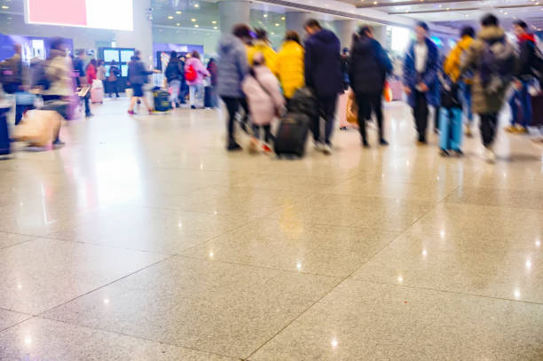 istock The crowd at the subway station (dynamic blur) 1213980204