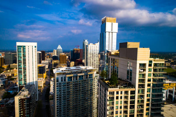 istock Rooftop Condo Life in Austin Texas 1213980484