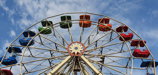 istock Giant wheel amusement park 1213990542