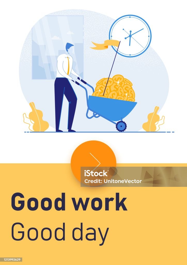 Vetores de Bright Flyer É Escrito Bom Trabalho E Bom Dia e mais imagens de Adulto - Adulto, Agenda pessoal, Alvo - iStock Vetores de Bright Flyer É Escrito Bom Trabalho E Bom Dia e mais imagens de Adulto - Adulto, Agenda pessoal, Alvo - iStock