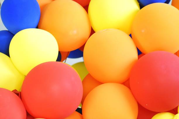 istock Bright bunch of Colorful balloons. 1213992743