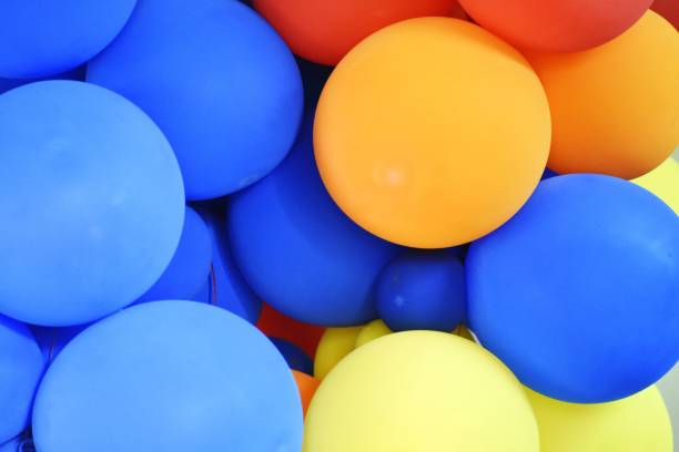 istock Bright bunch of Colorful balloons. 1213992744