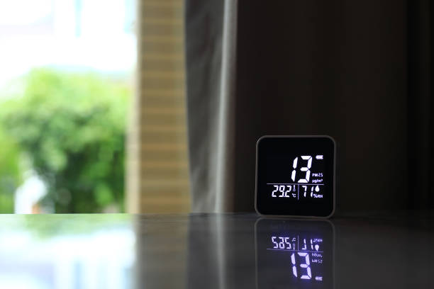 istock sensor found small amount of air pollution of PM 2.5 1213993533