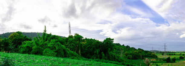 istock Landscape mountain with green nature 1214010718