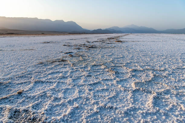 istock Landscape view of lake Assal 1214016588