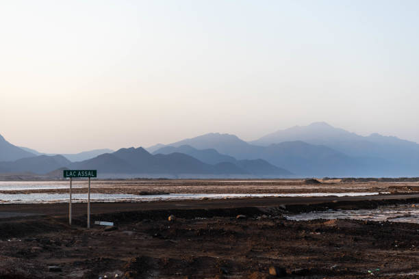 istock Landscape view of lake Assal 1214019998