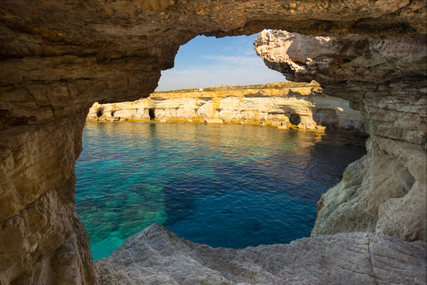 istock view through hole in a marine cape 1214022911