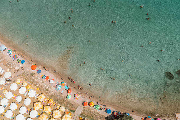 istock beach crowd from aerial look 1214023613