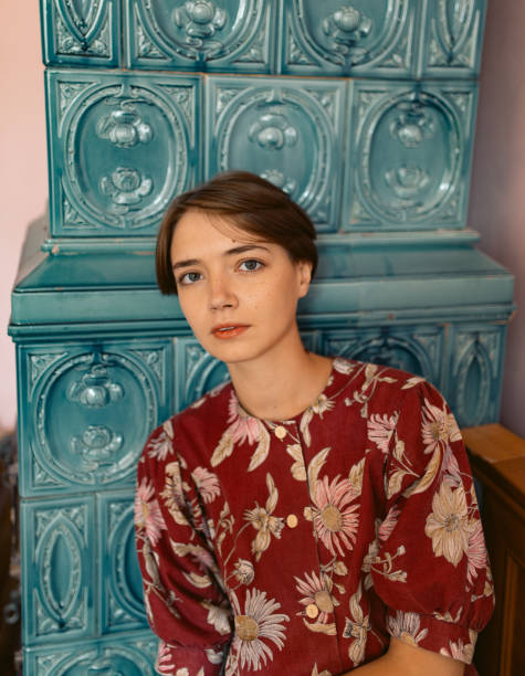 istock Woman chilling at home 1214027636