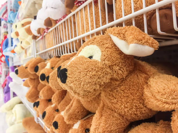 istock Many dog dolls in a shop. 1214030440
