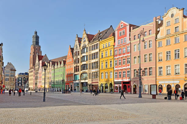 istock Old Market in Wroclaw, Poland 1214035158