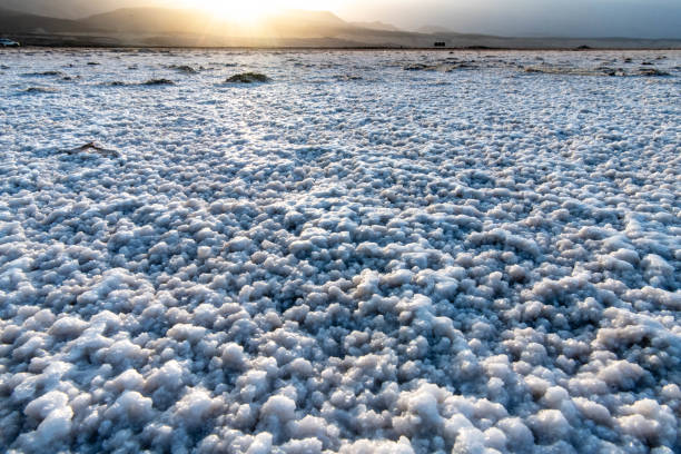 istock Landscape view of lake Assal 1214036135