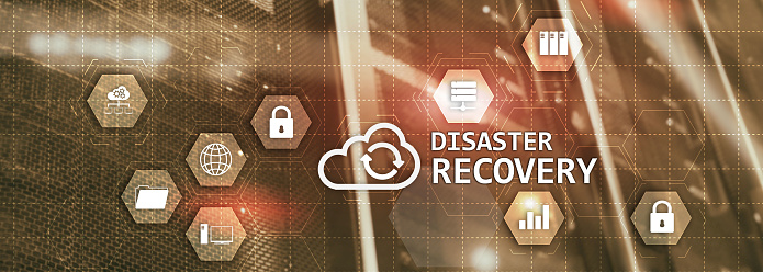 Disaster Recovery Plan for your corporation. Cyber Security concept 2020