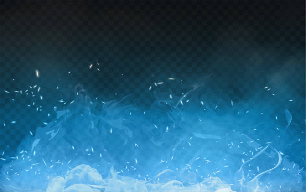 Blue Fire Background Illustrations, Royalty-Free Vector Graphics & Clip Art  - iStock