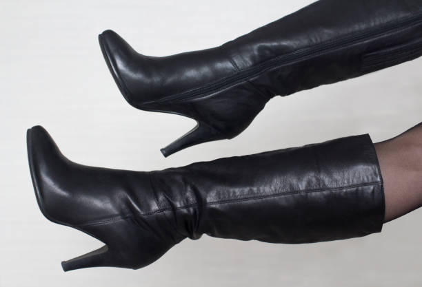 istock woman's high heels black shoes 1214037506