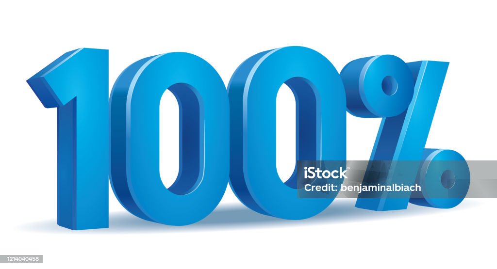 Vetores de Vetor Percentual Na Cor Azul 100 e mais imagens de Vetores de Vetor Percentual Na Cor Azul 100 e mais imagens de