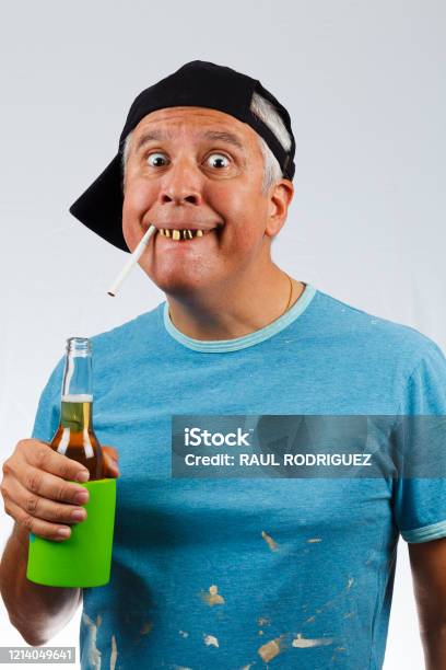 Funny Looking Man Stock Photo - Download Image Now - Gold Tooth, Dentist,  Smiling - iStock