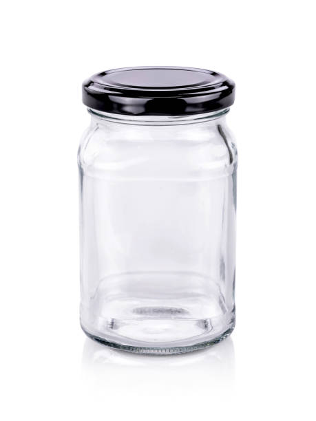 istock transparent glass bottle with black stainless cap isolated on white background 1214052406