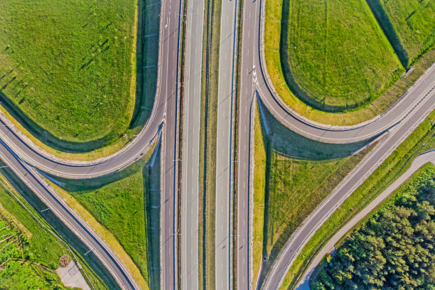 istock Road transport - view of the expressway. 1214052932