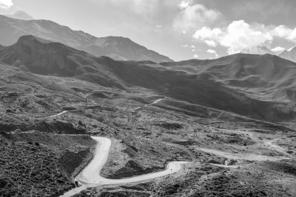 istock Road in the Himalaya Countryside 1214054252
