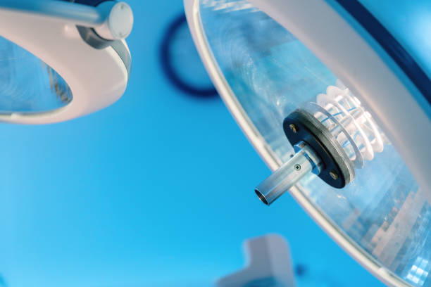 istock Surgical specialty lamp in hospital 1214055915