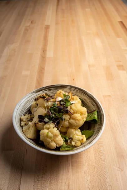 cauliflower salad Japanese restaurant food