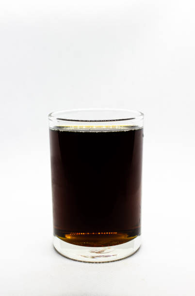 istock Cola drink in glass isolated on white background, copy space template. 1214057568