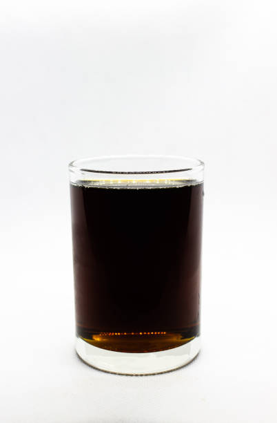 istock Cola drink in glass isolated on white background, copy space template. 1214057598